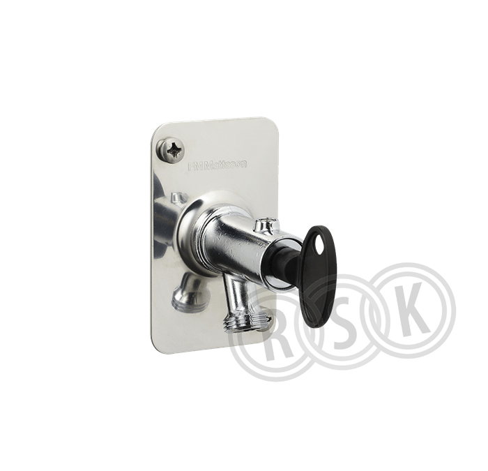 Trädgårdskran självdränerande